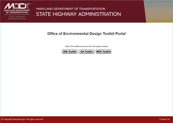 OEDTOOLKITS PORTAL
