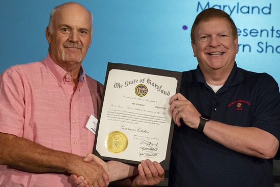 Customer Service Experience - Jay Schmick Awarded Governor's Citation for 45 Years of Excellent Service